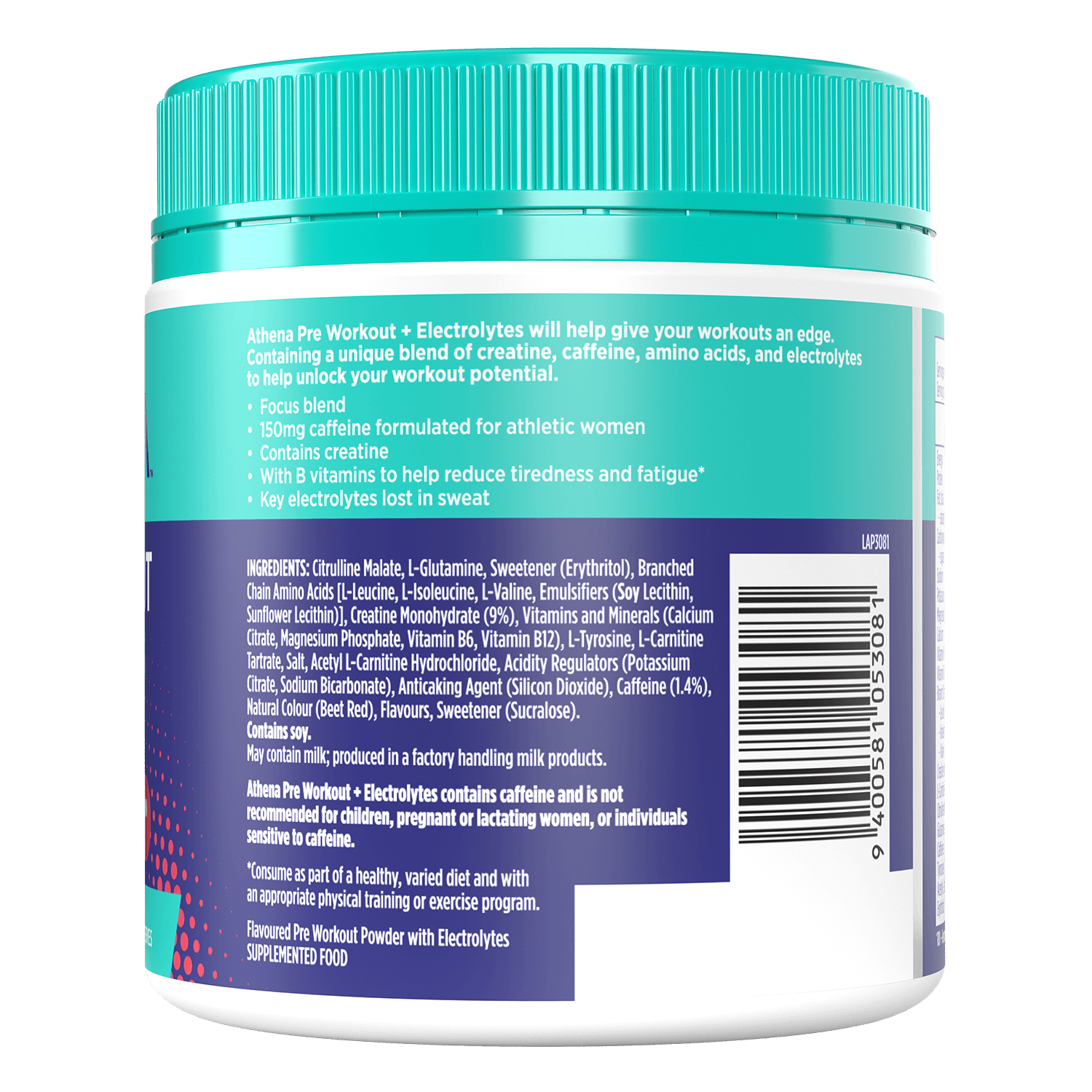 Pre Workout + Electrolytes - Athena Nutrition