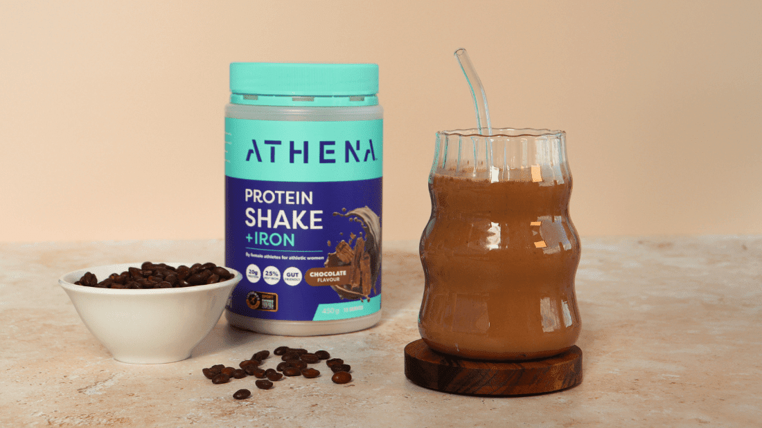 "Iced Mocha" Protein Hack - Athena Nutrition