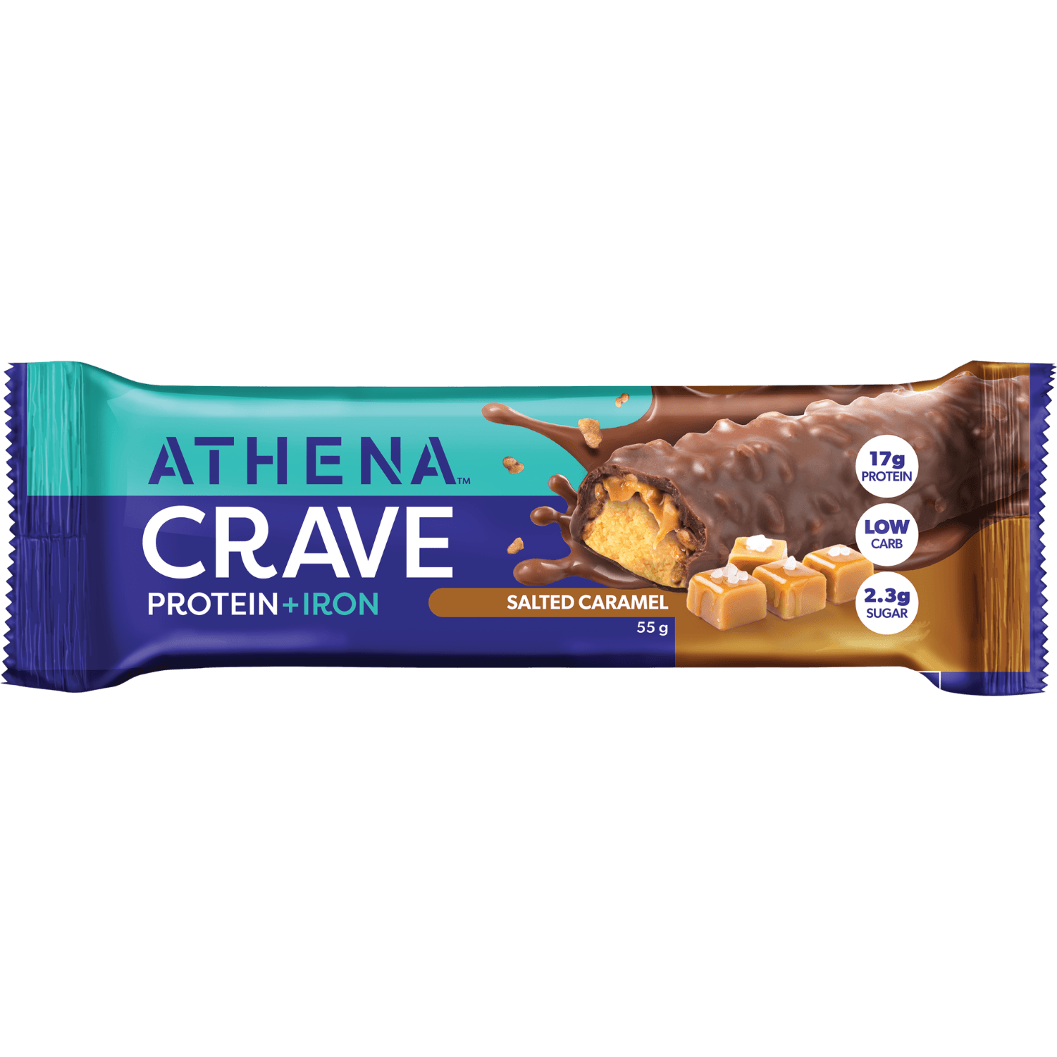 Athena Nutrition Crave Bars - Salted Caramel