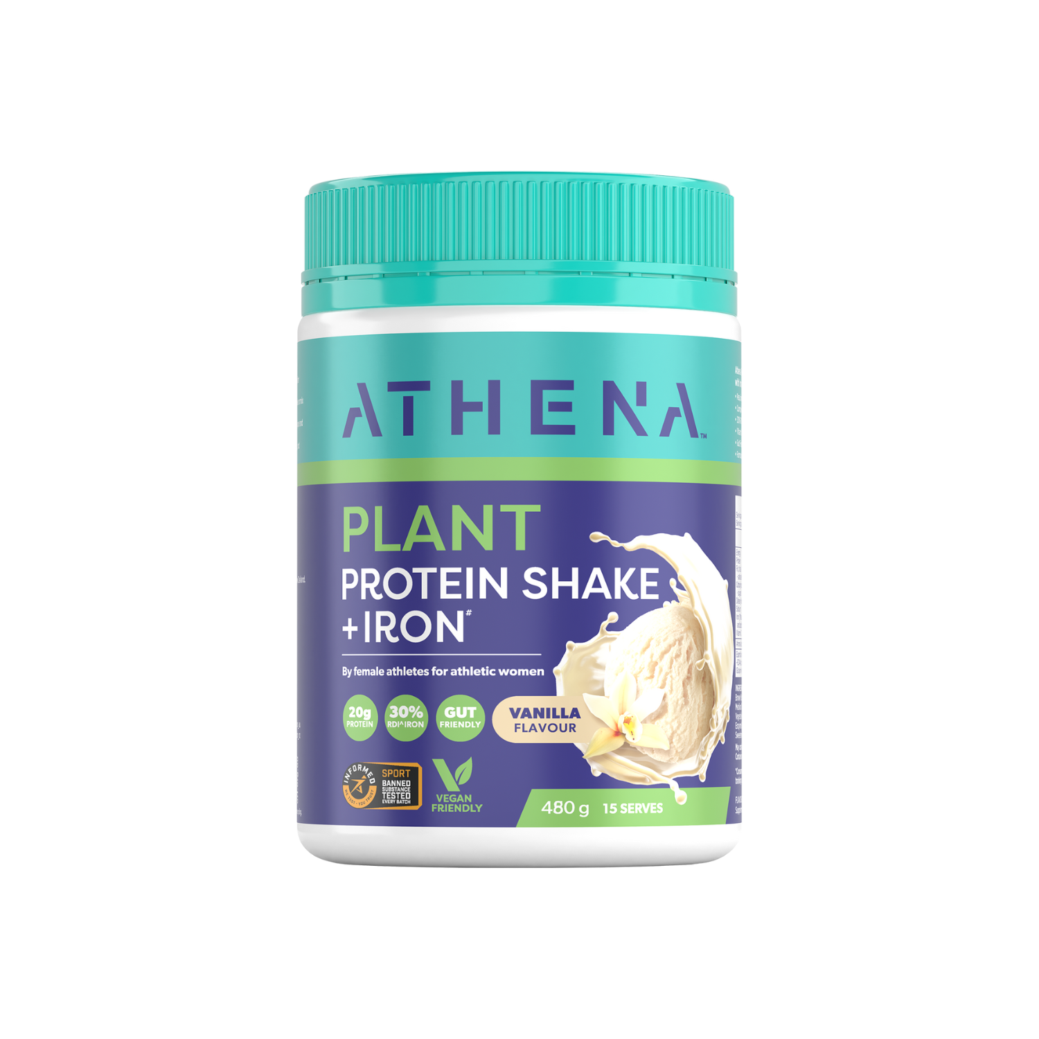 Plant Protein + Iron Vanilla FOP