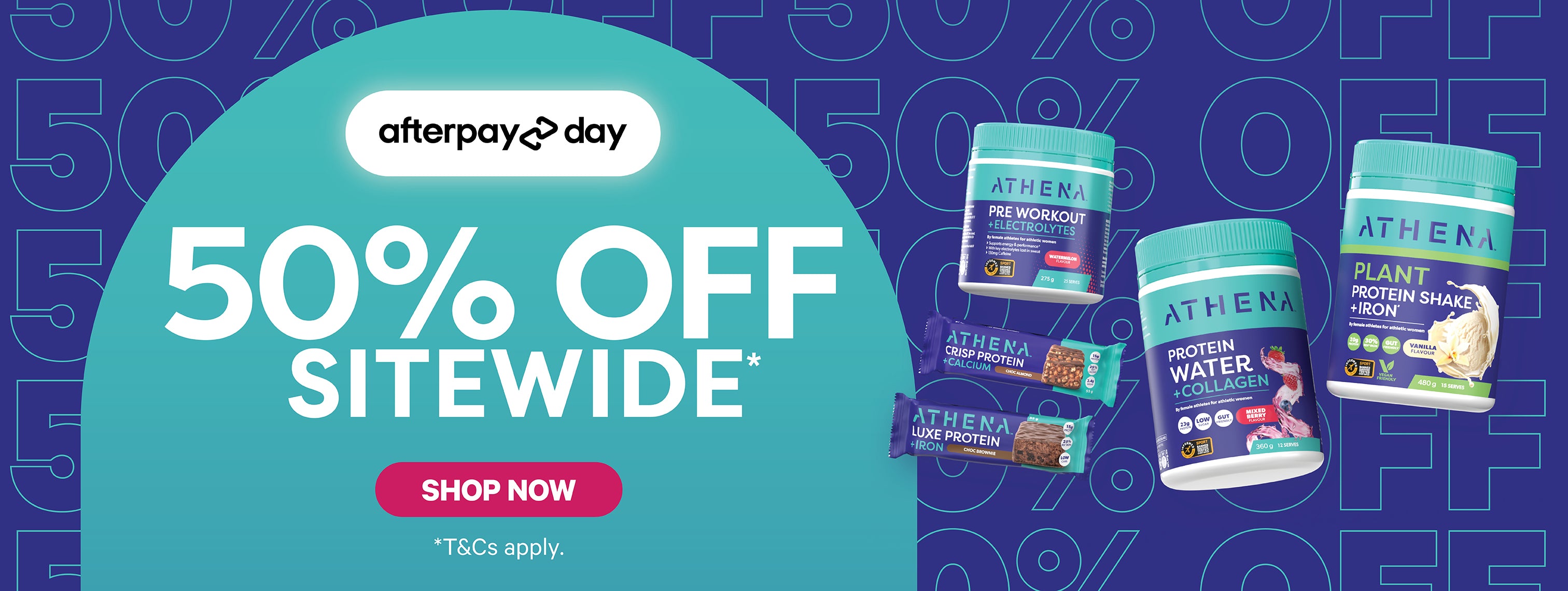 Athena afterpay 50% off Desktop