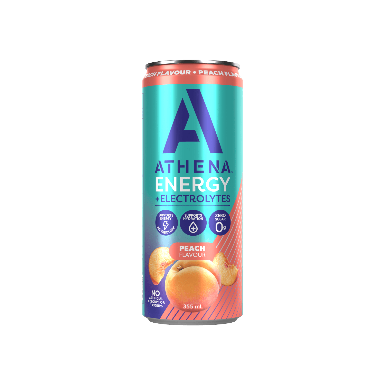 Energy + Electrolytes 355ml 12 Pack - Athena Nutrition