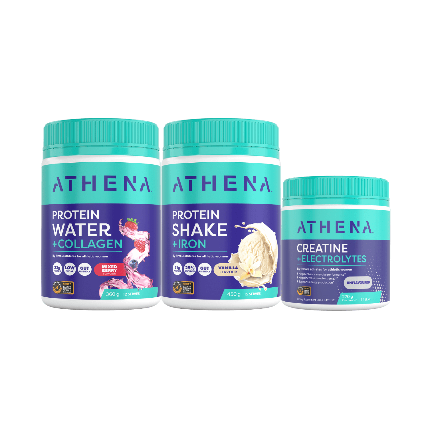 Powders Stack - Athena Nutrition