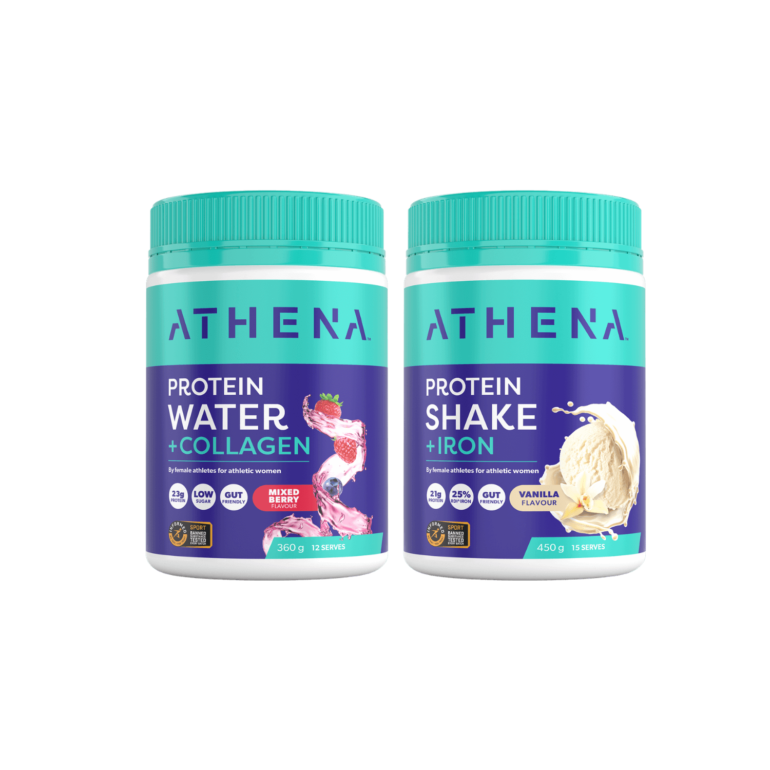 Protein Powders Stack - Athena Nutrition