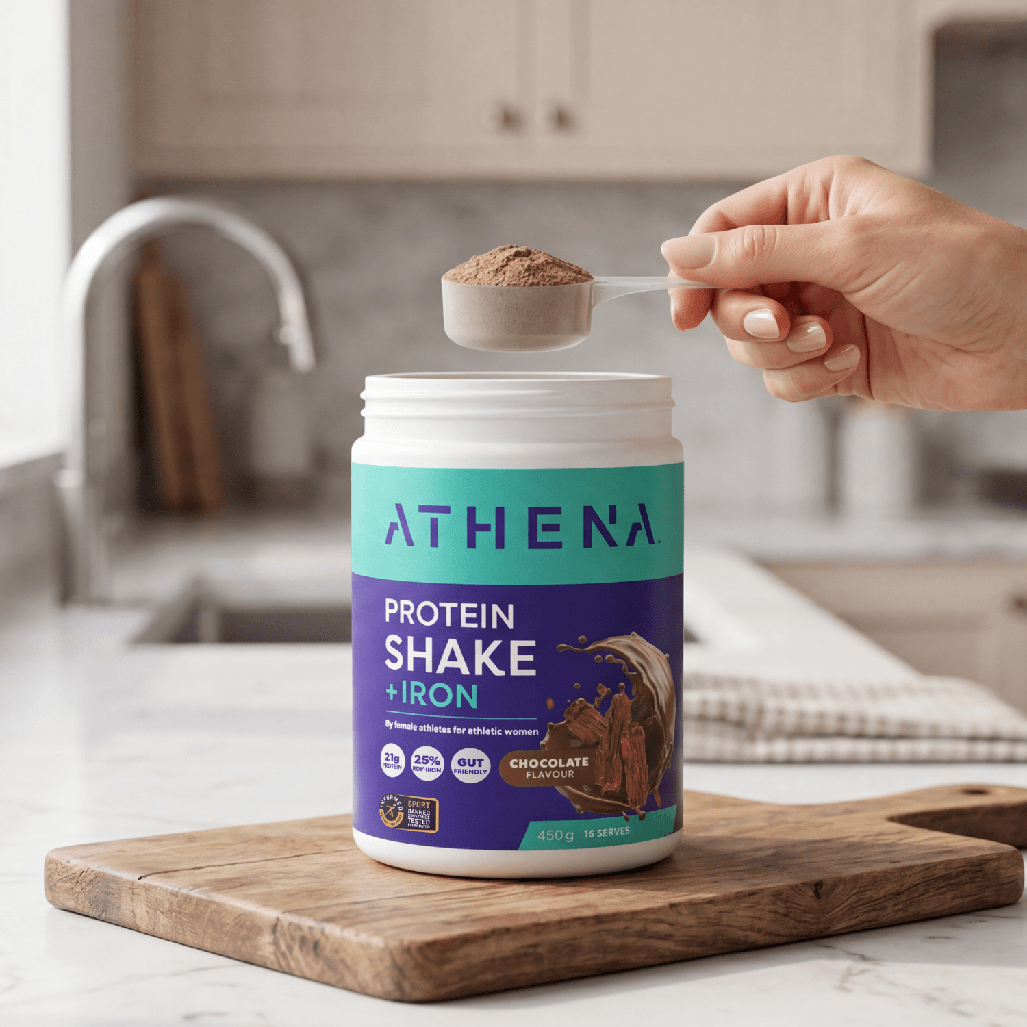 Protein Shake + Iron - Athena Nutrition