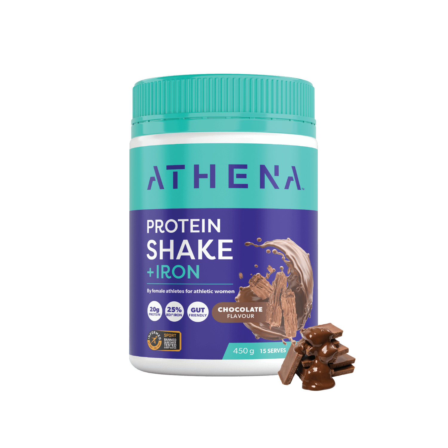 Protein Shake + Iron - Athena Nutrition