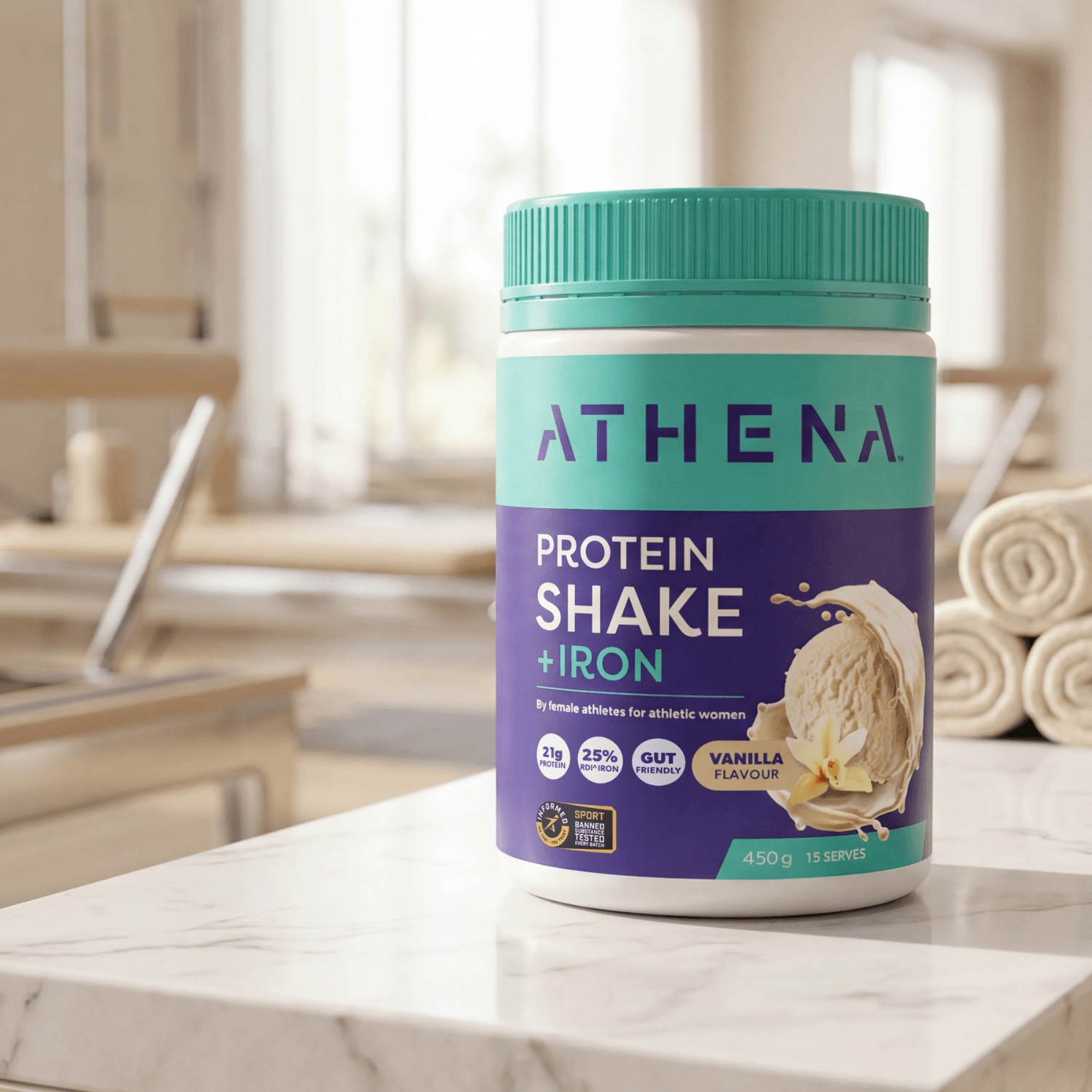 Protein Shake + Iron - Athena Nutrition