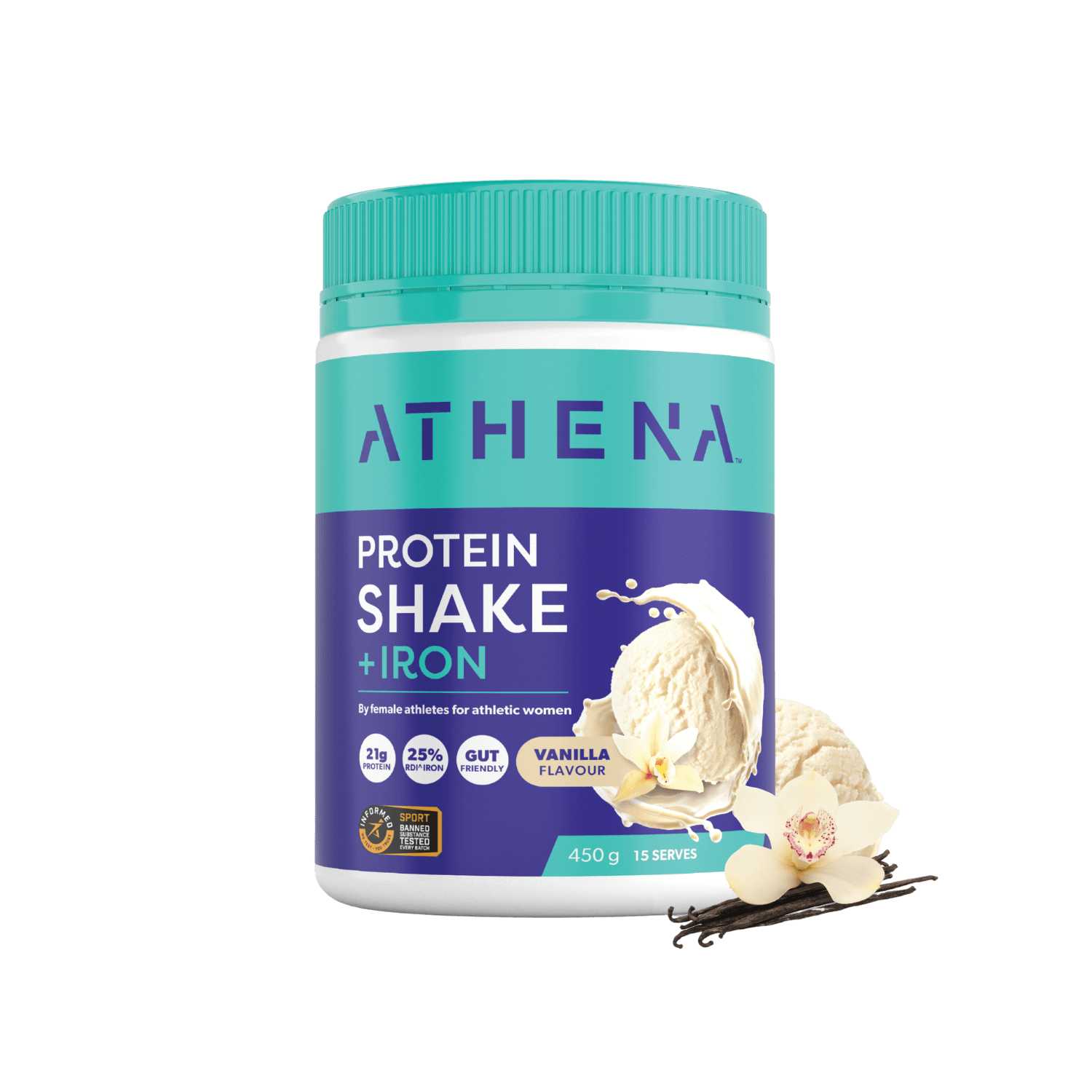 Protein Shake + Iron - Athena Nutrition